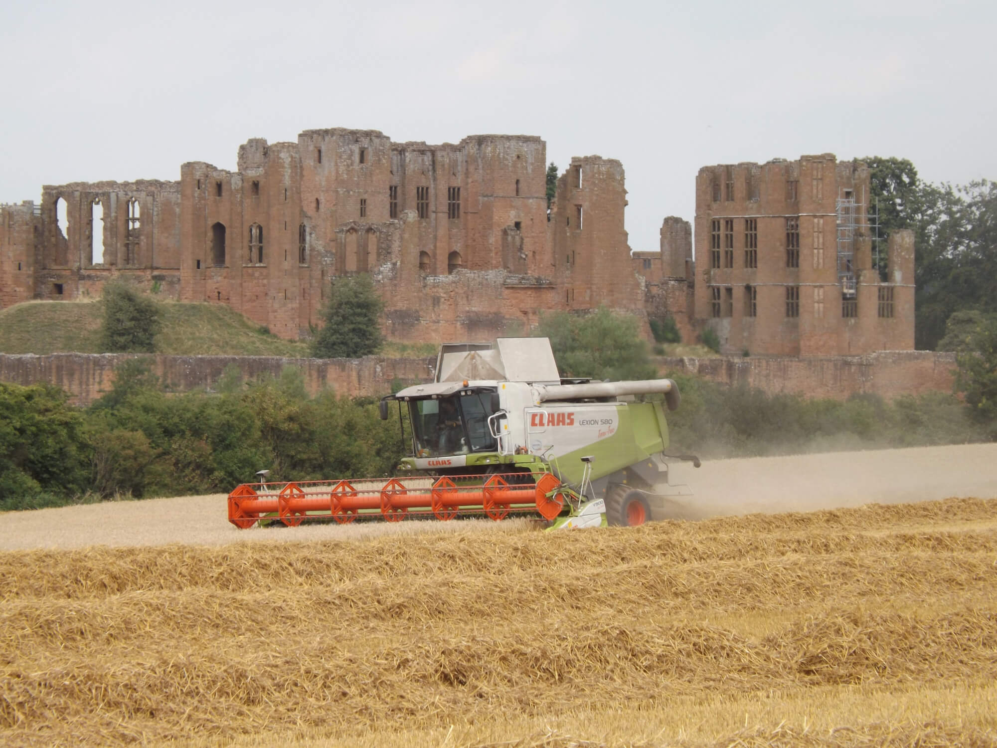 Harvest time at Grounds Farm